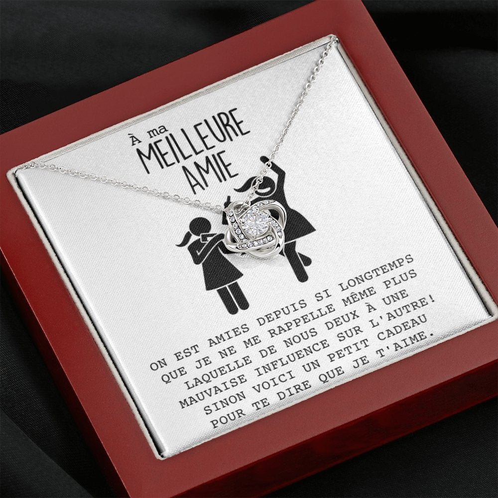 ONELOVE • Collier Meilleures Amies Noeud d'Amour - Lehnaa