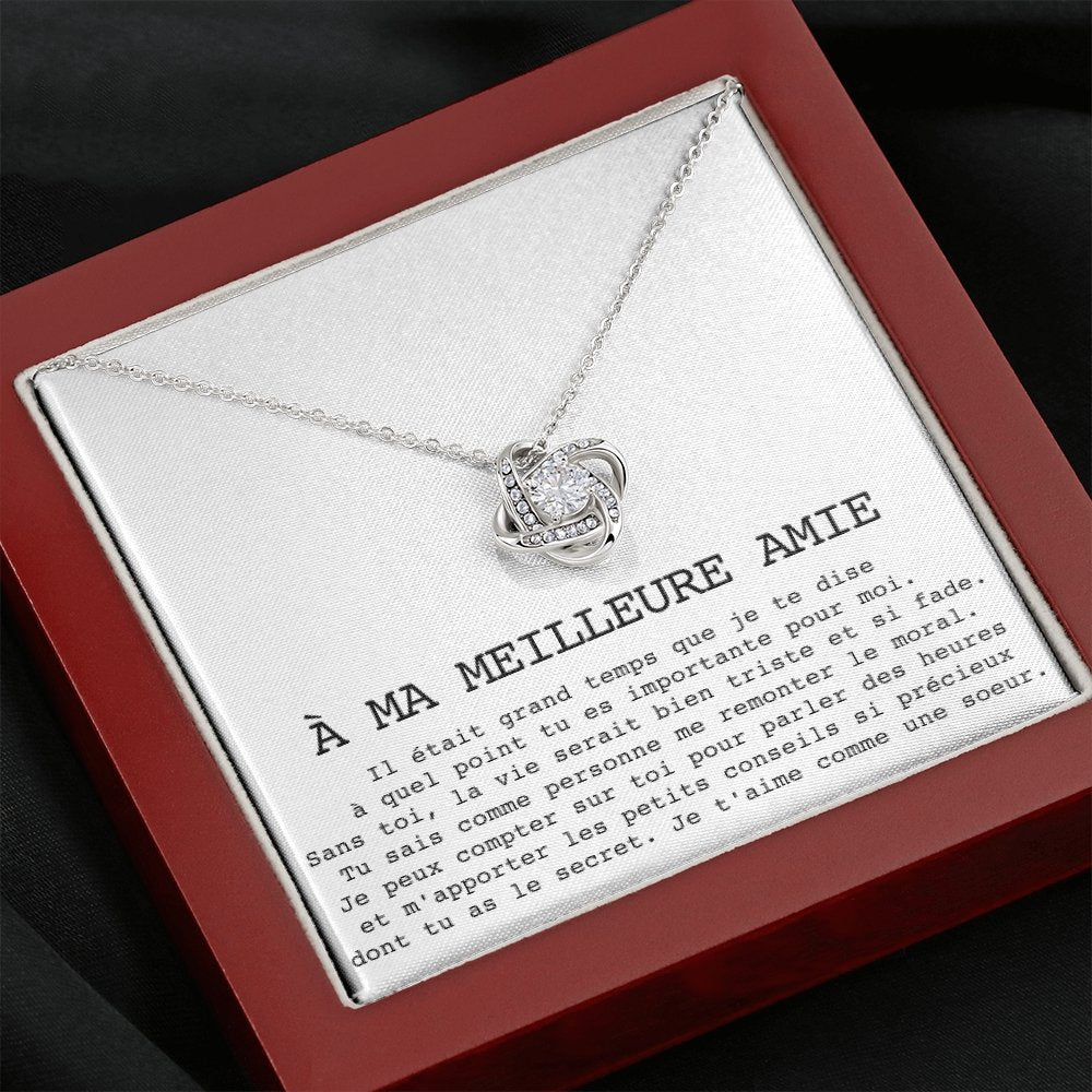 ONELOVE • Collier Meilleures Amies Noeud d'Amour - Lehnaa