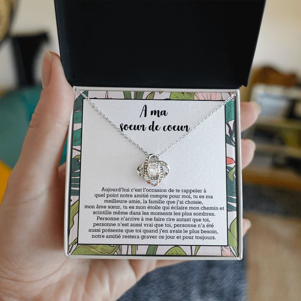 ONELOVE • Collier Meilleures Amies Noeud d'Amour - Lehnaa