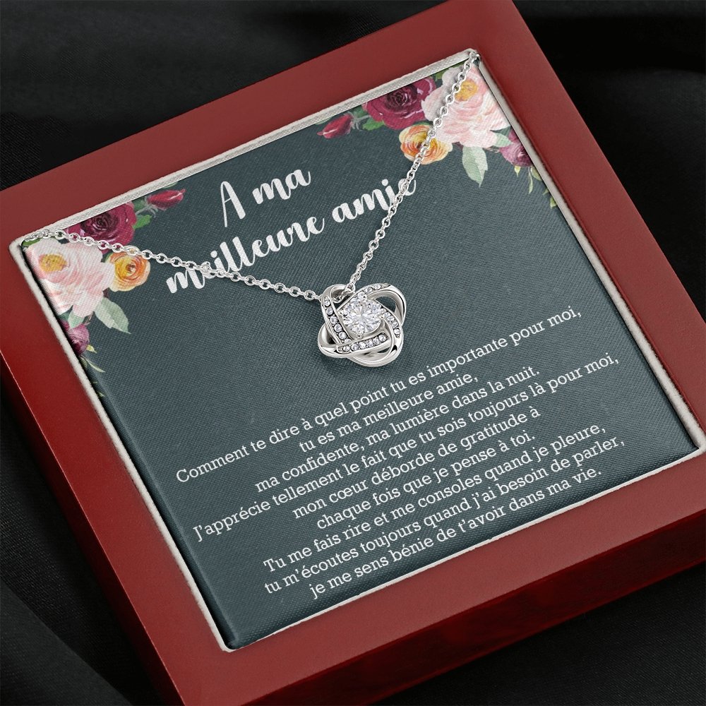 ONELOVE • Collier Meilleures Amies Noeud d'Amour - Lehnaa