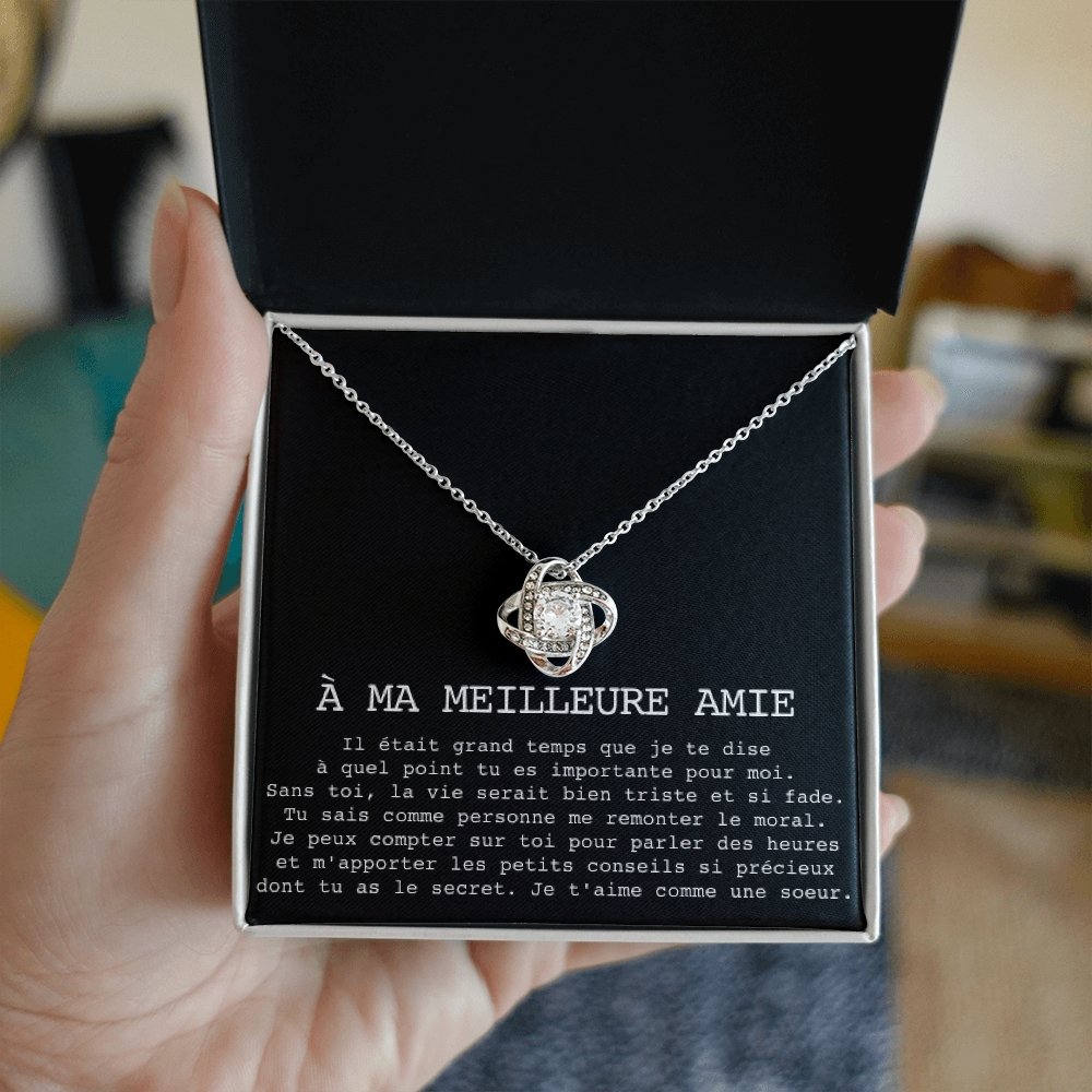 ONELOVE • Collier Meilleures Amies Noeud d'Amour - Lehnaa