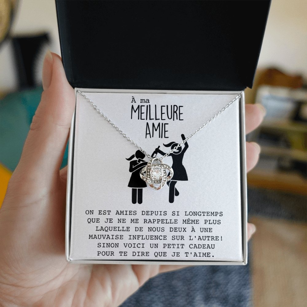 ONELOVE • Collier Meilleures Amies Noeud d'Amour - Lehnaa