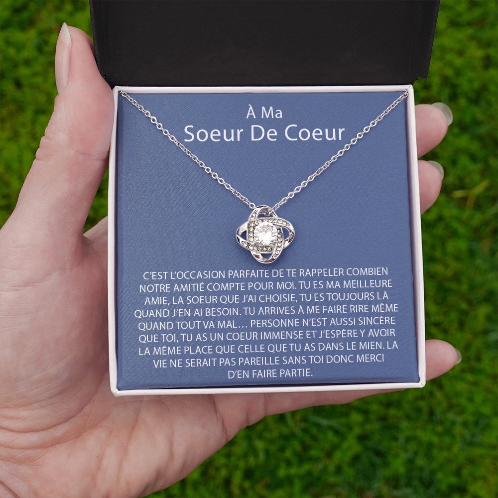 ONELOVE • Collier Meilleures Amies Noeud d'Amour - Lehnaa