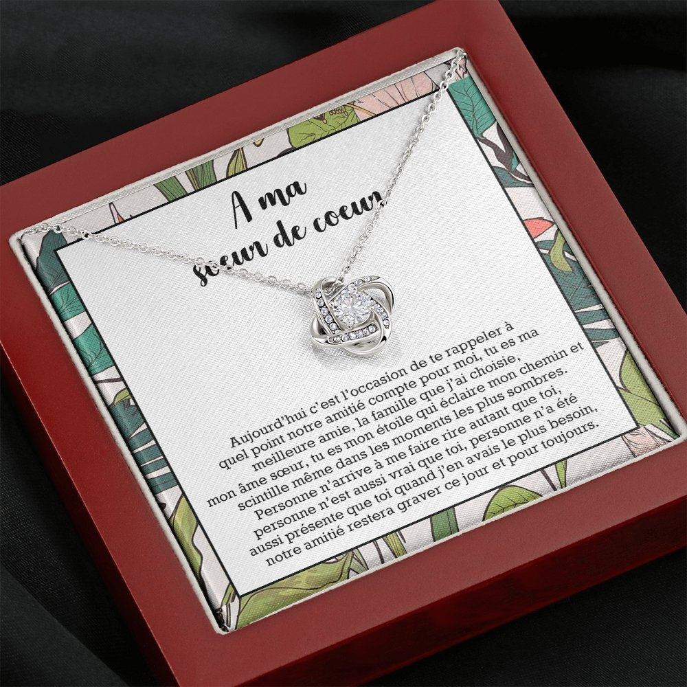 ONELOVE • Collier Meilleures Amies Noeud d'Amour - Lehnaa