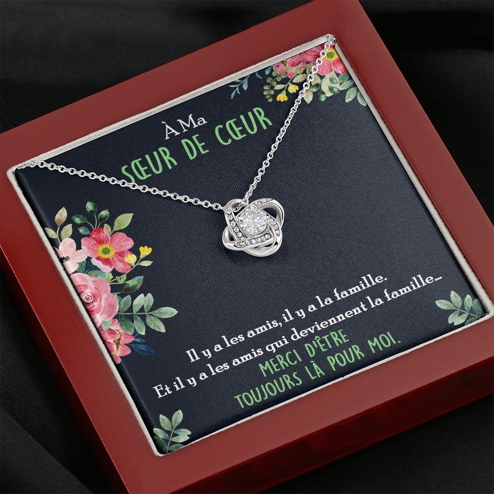 ONELOVE • Collier Meilleures Amies Noeud d'Amour - Lehnaa