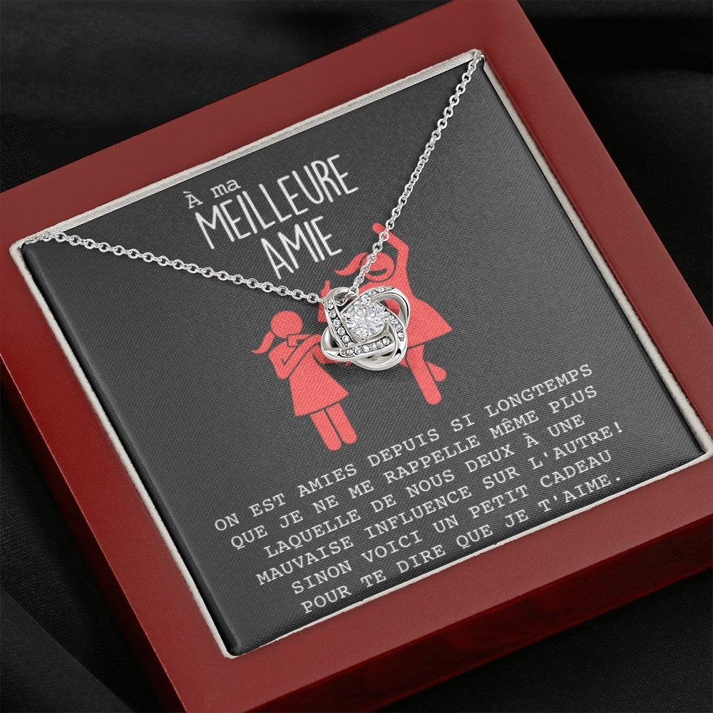 ONELOVE • Collier Meilleures Amies Noeud d'Amour - Lehnaa