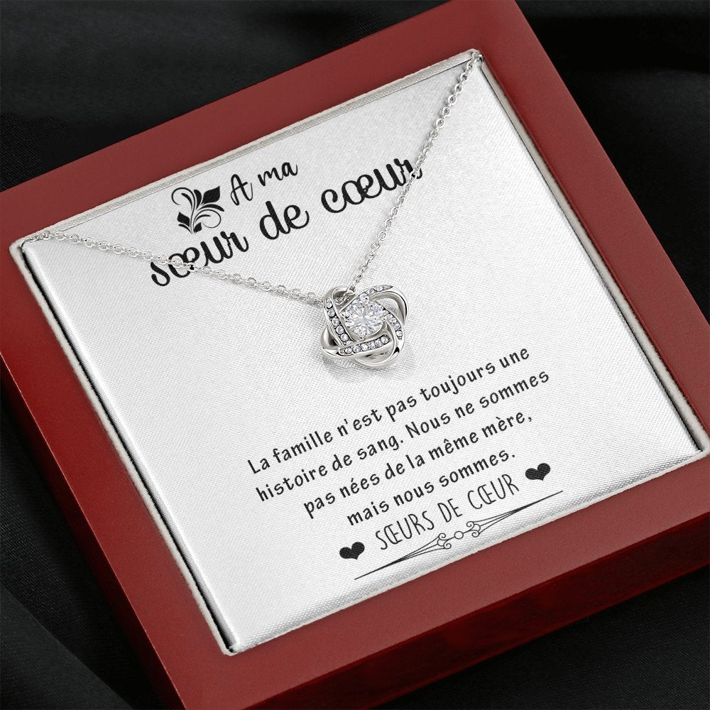 ONELOVE • Collier Meilleures Amies Noeud d'Amour - Lehnaa