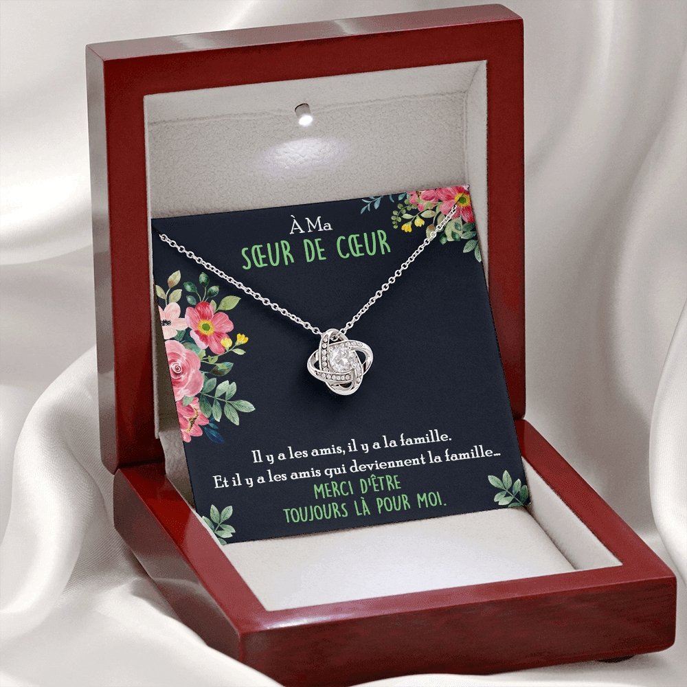 ONELOVE • Collier Meilleures Amies Noeud d'Amour - Lehnaa