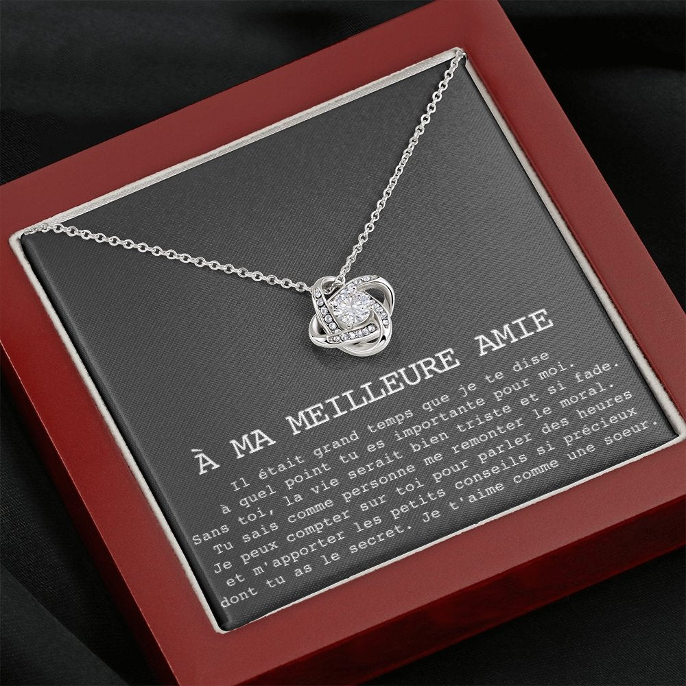 ONELOVE • Collier Meilleures Amies Noeud d'Amour - Lehnaa