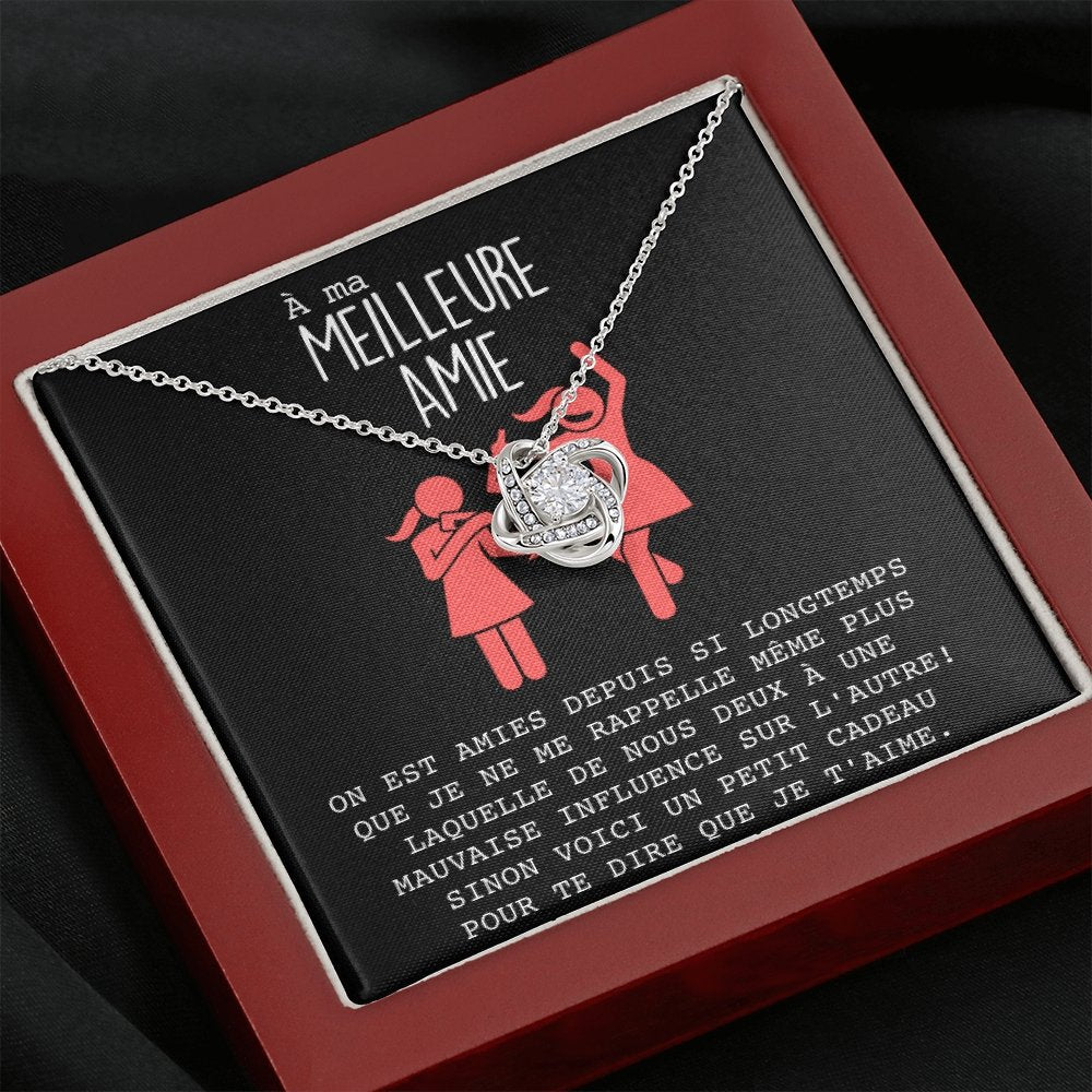 ONELOVE • Collier Meilleures Amies Noeud d'Amour - Lehnaa