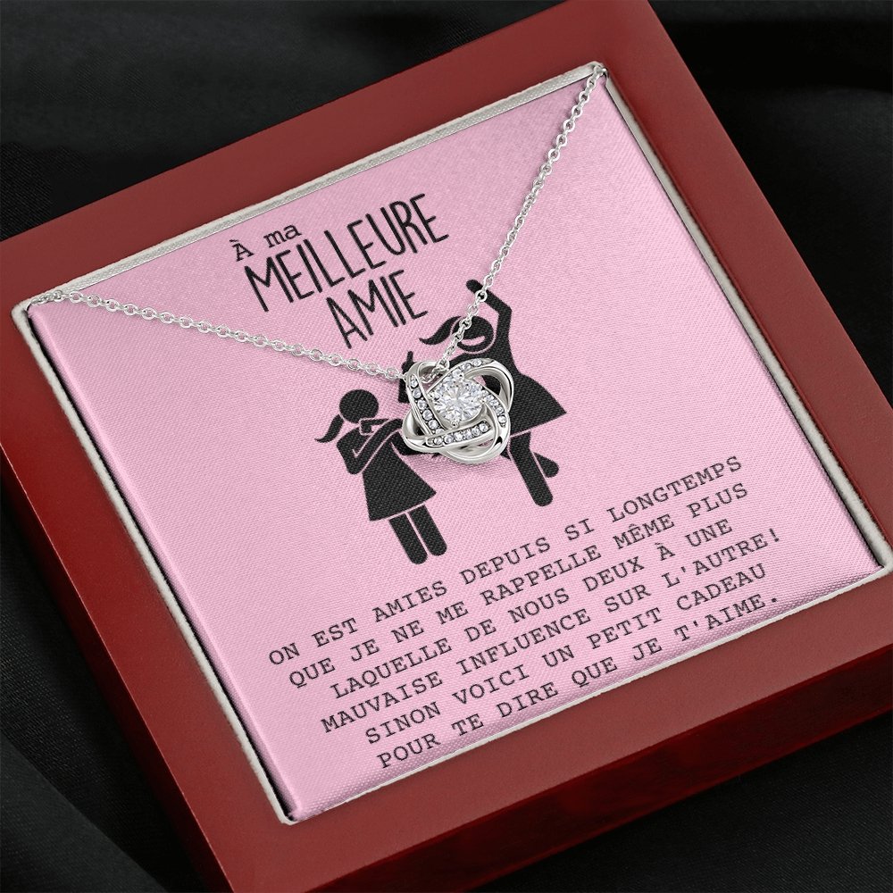 ONELOVE • Collier Meilleures Amies Noeud d'Amour - Lehnaa