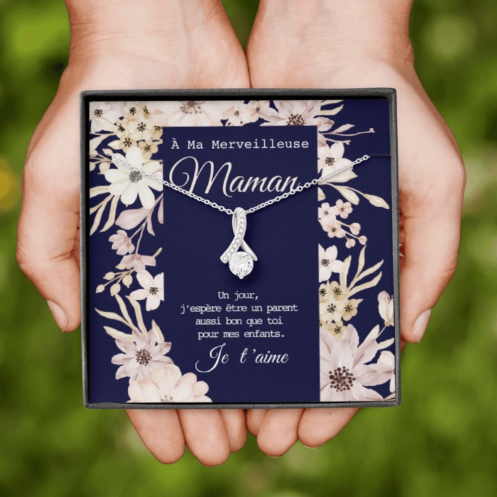 ONEMOM • Collier Déclaration Maman Elixir - Lehnaa