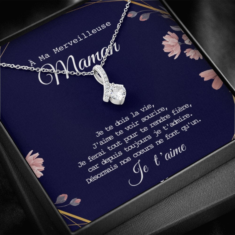 ONEMOM • Collier Déclaration Maman Elixir - Lehnaa