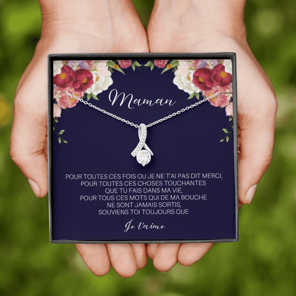 ONEMOM • Collier Déclaration Maman Elixir - Lehnaa