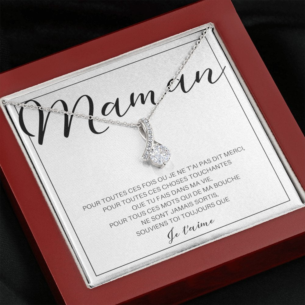 ONEMOM • Collier Déclaration Maman Elixir - Lehnaa