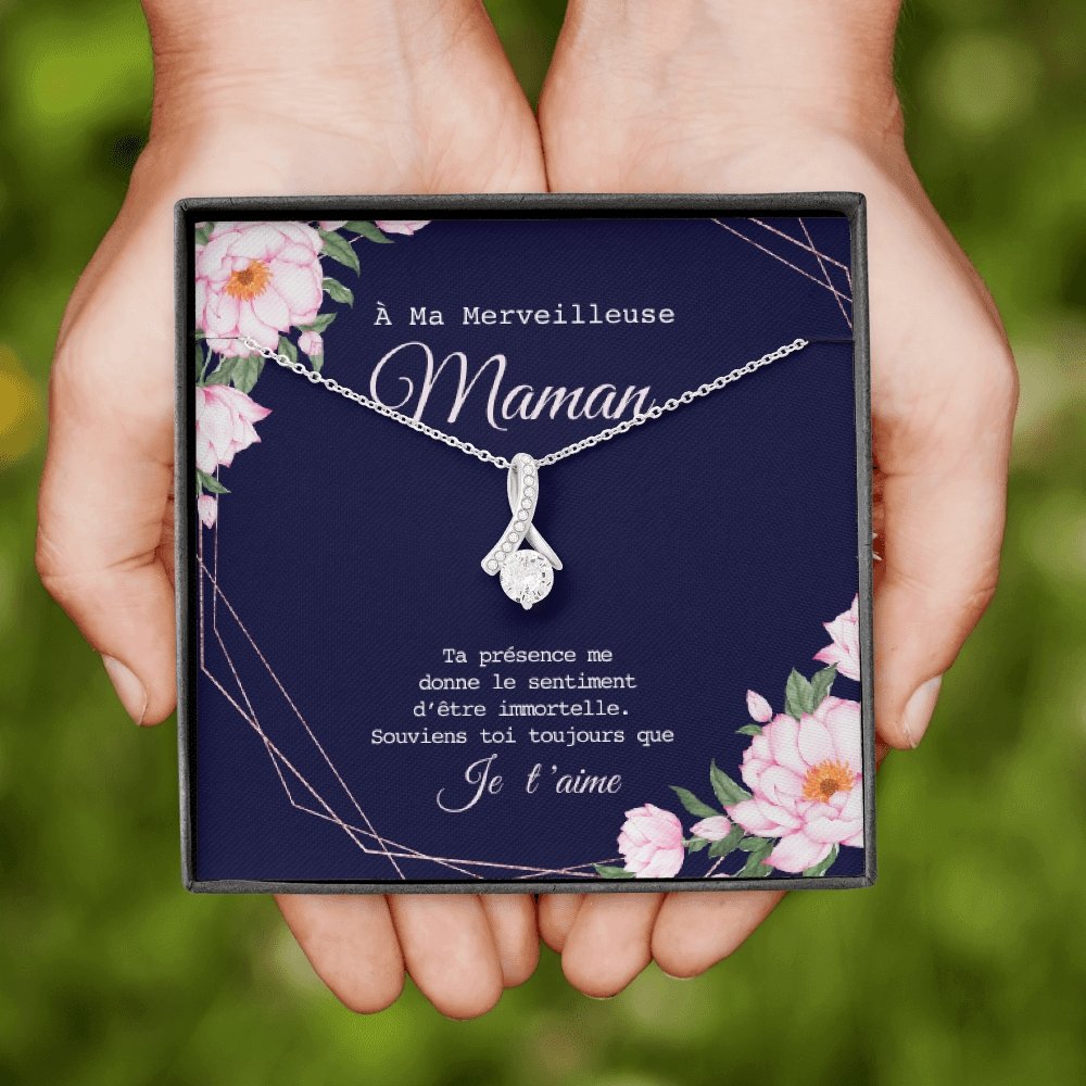 ONEMOM • Collier Déclaration Maman Elixir - Lehnaa