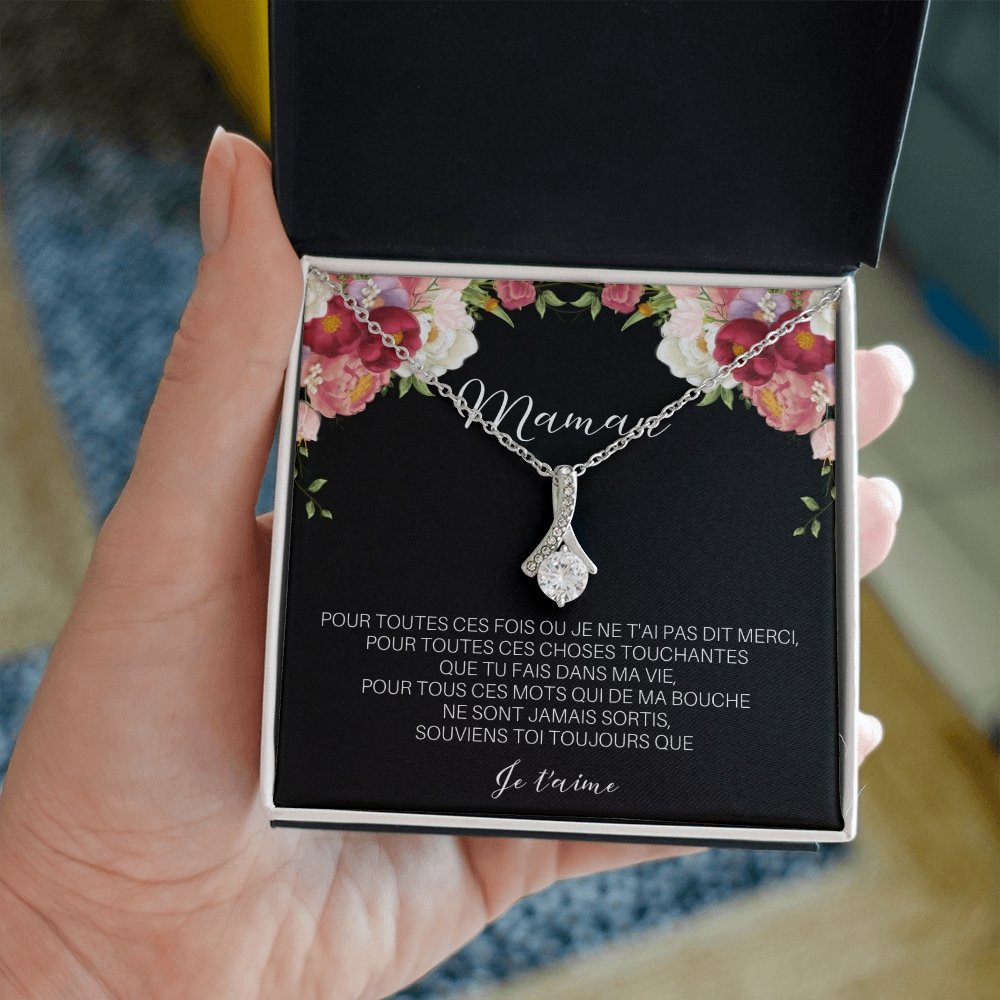 ONEMOM • Collier Déclaration Maman Elixir - Lehnaa