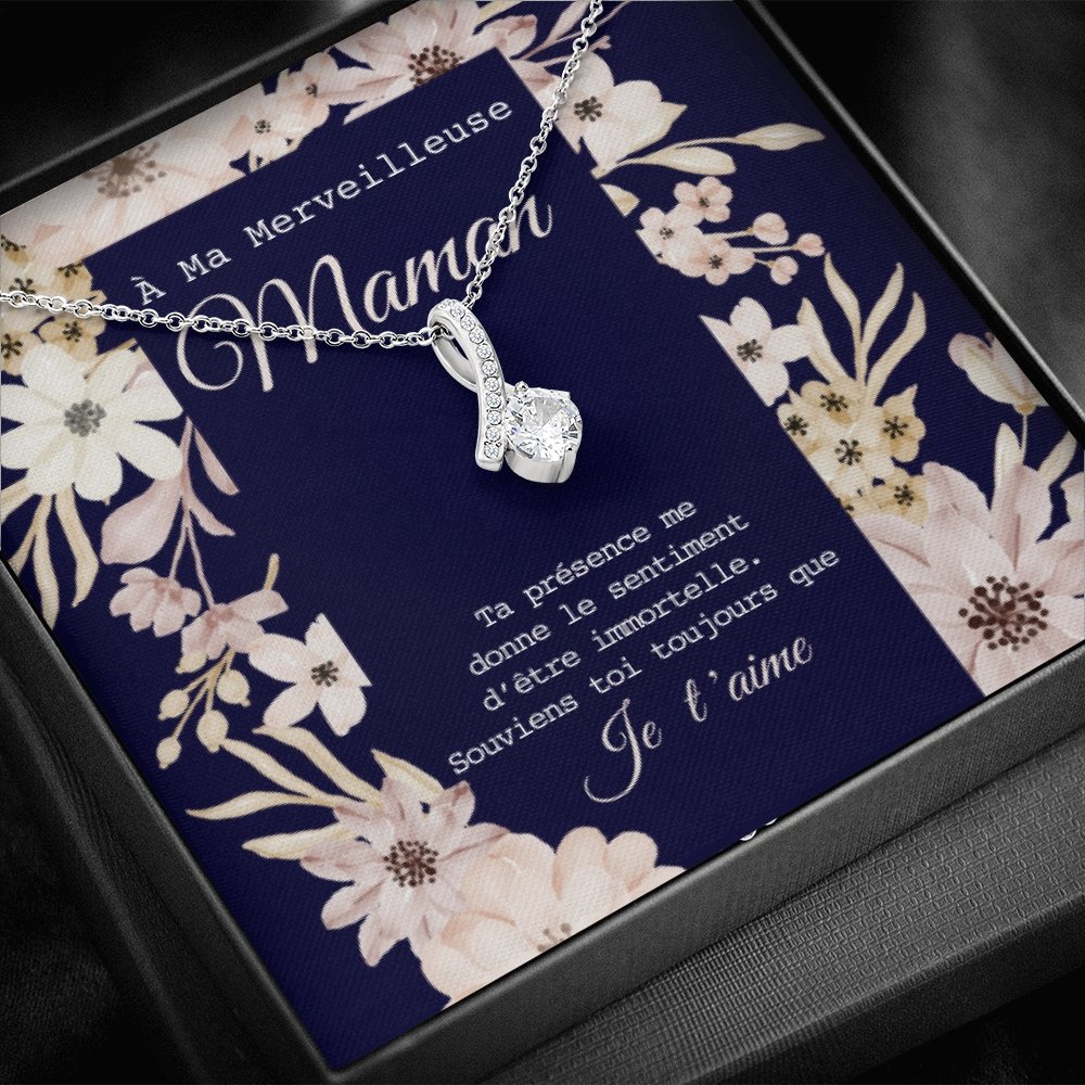 ONEMOM • Collier Déclaration Maman Elixir - Lehnaa