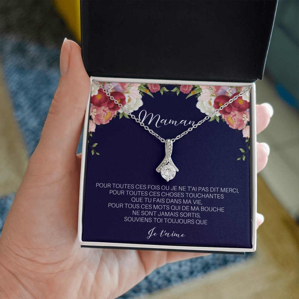 ONEMOM • Collier Déclaration Maman Elixir - Lehnaa