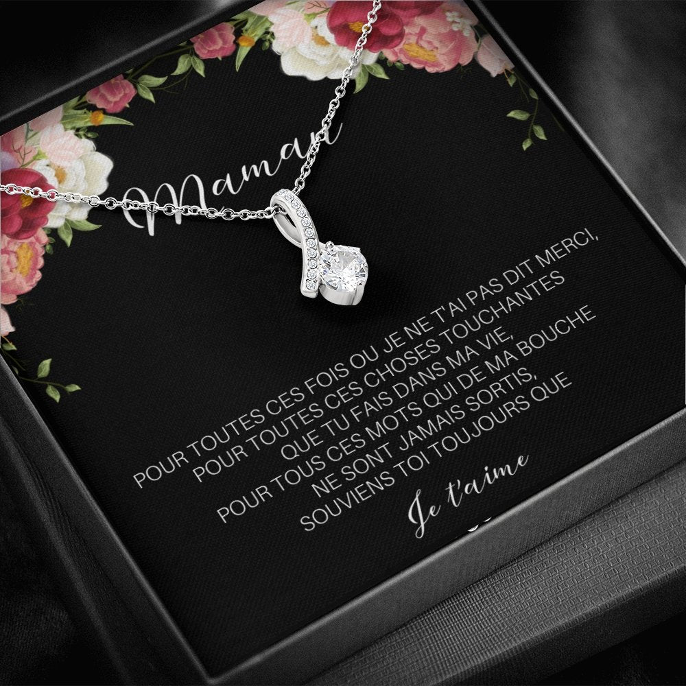 ONEMOM • Collier Déclaration Maman Elixir - Lehnaa