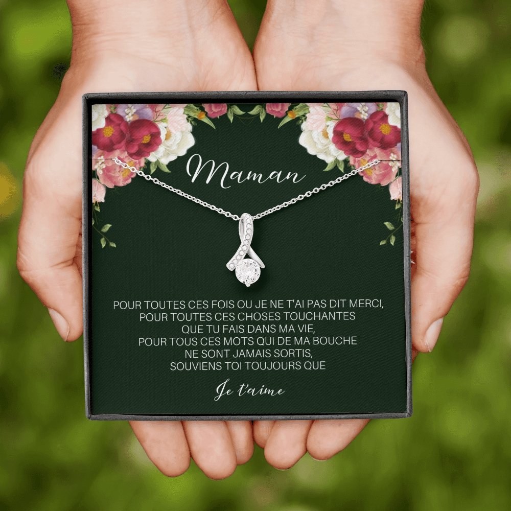 ONEMOM • Collier Déclaration Maman Elixir - Lehnaa