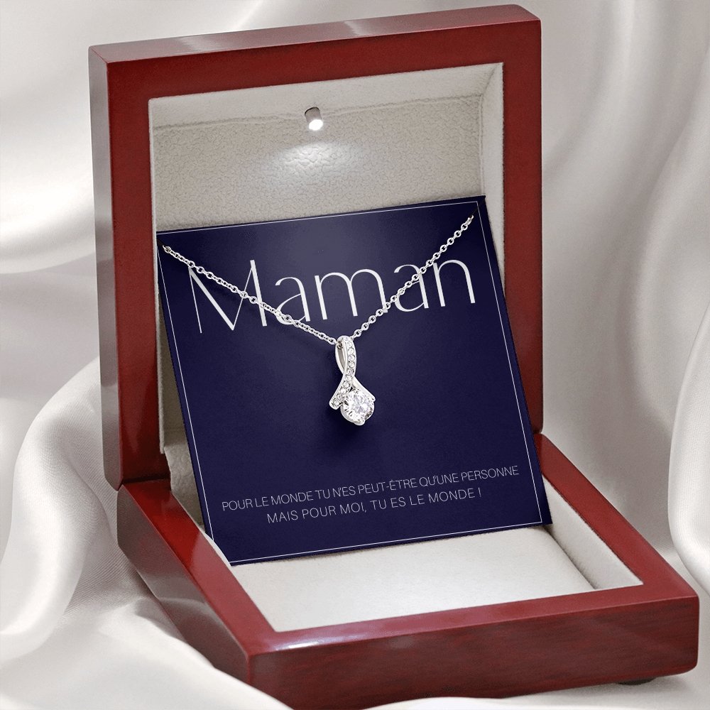 ONEMOM • Collier Déclaration Maman Elixir - Lehnaa