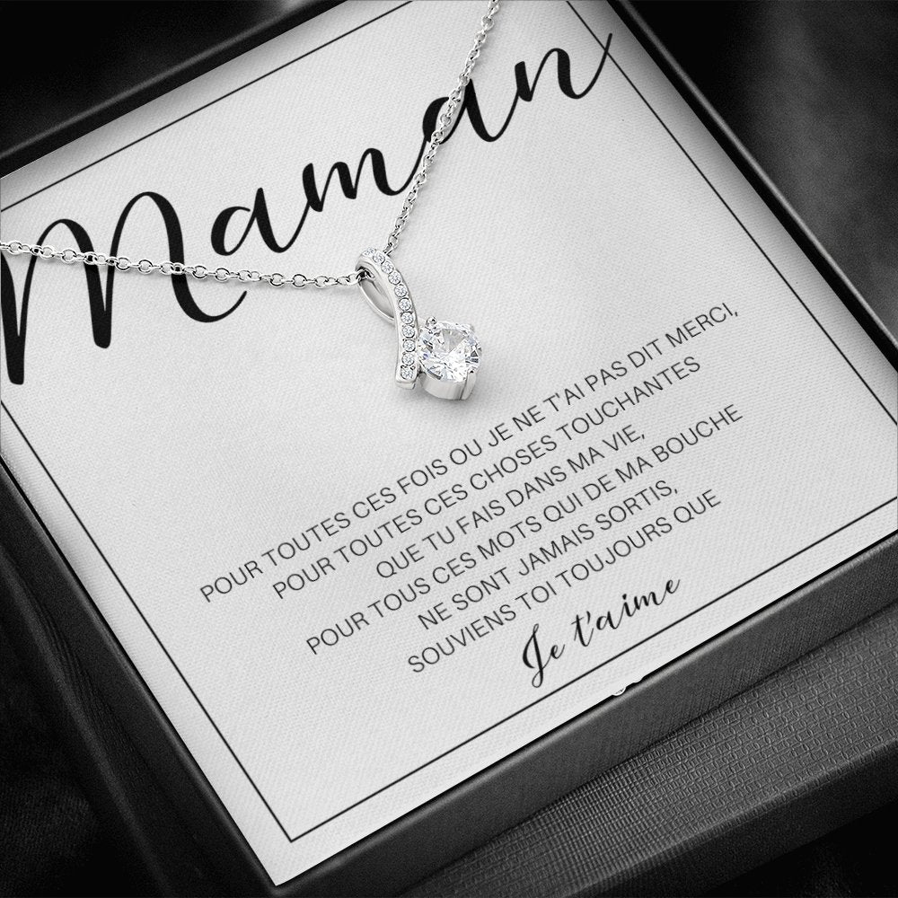 ONEMOM • Collier Déclaration Maman Elixir - Lehnaa