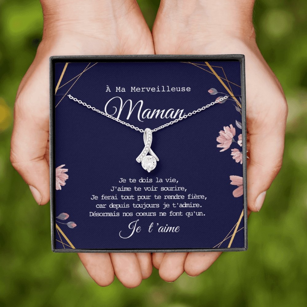 ONEMOM • Collier Déclaration Maman Elixir - Lehnaa