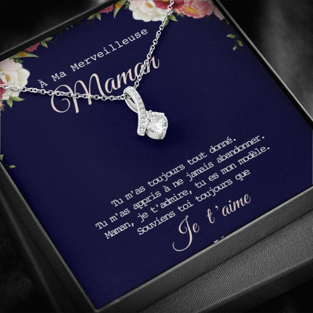 ONEMOM • Collier Déclaration Maman Elixir - Lehnaa