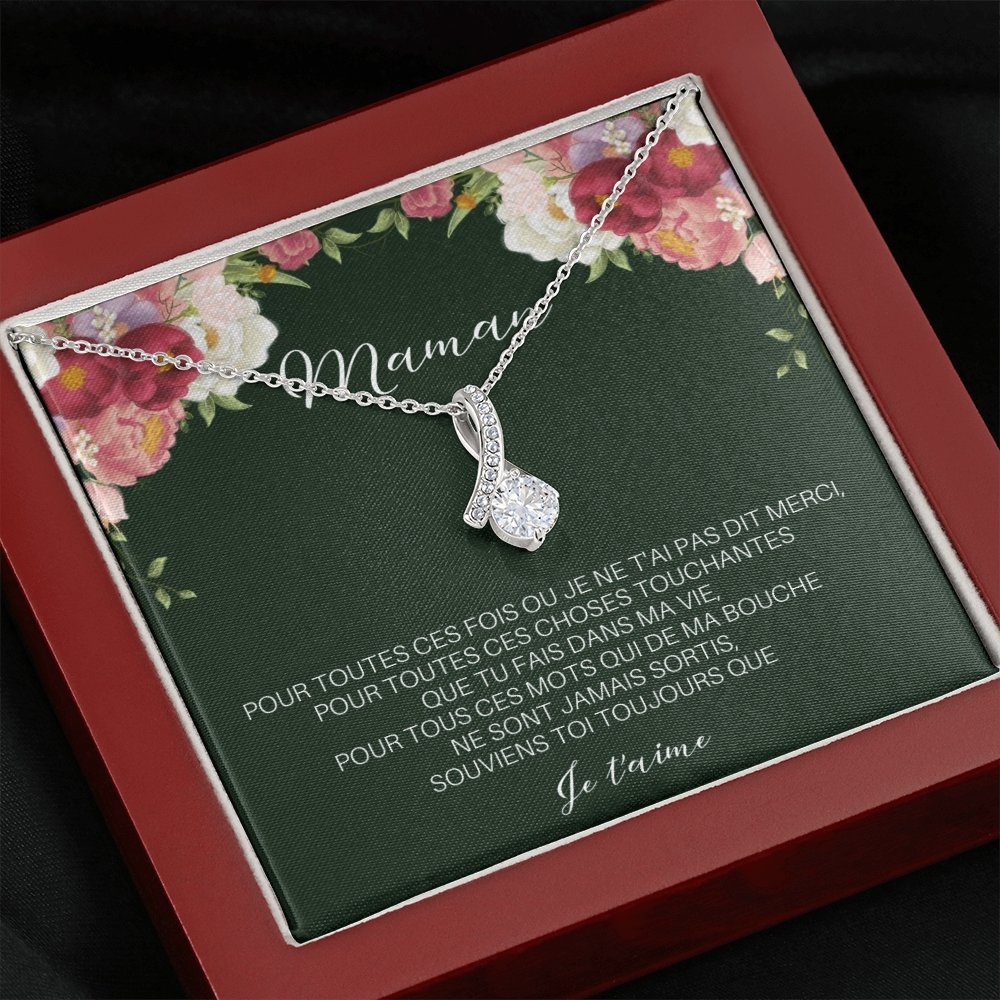ONEMOM • Collier Déclaration Maman Elixir - Lehnaa