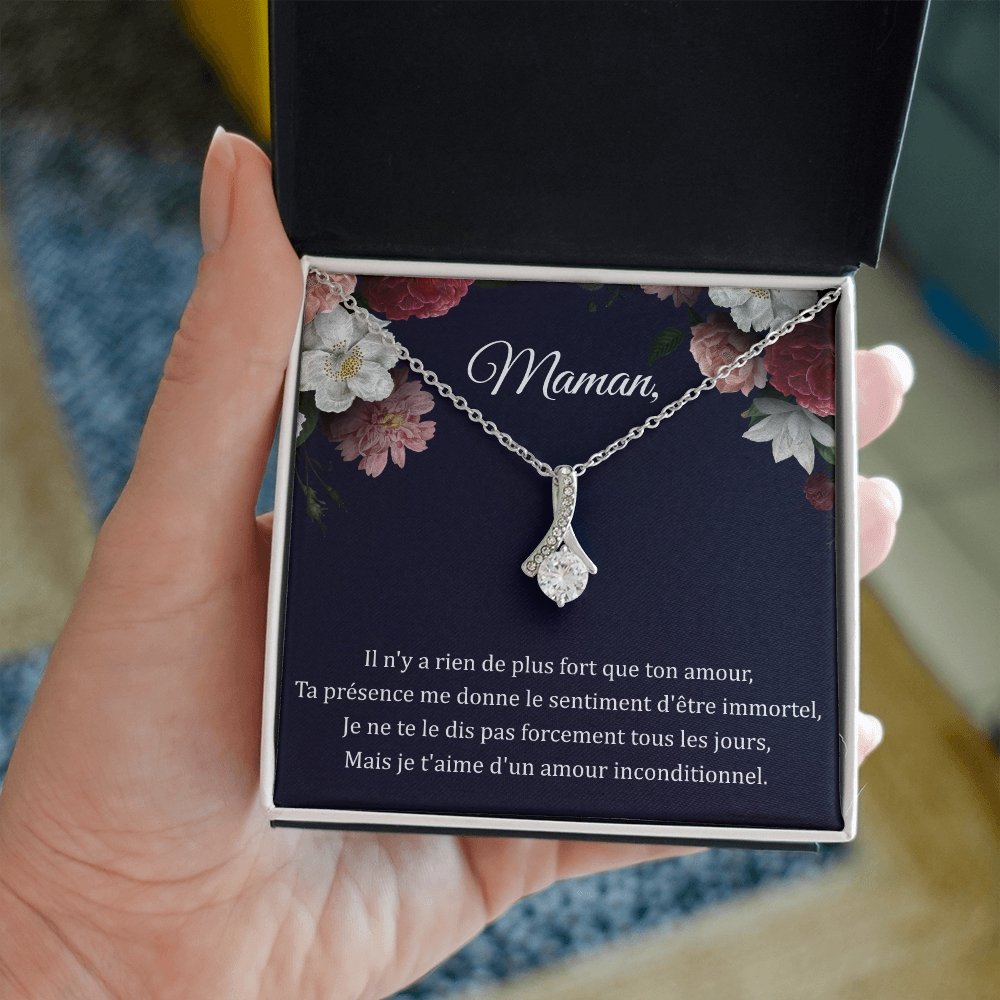 ONEMOM • Collier Maman • Meilleure maman du monde Elixir - Lehnaa