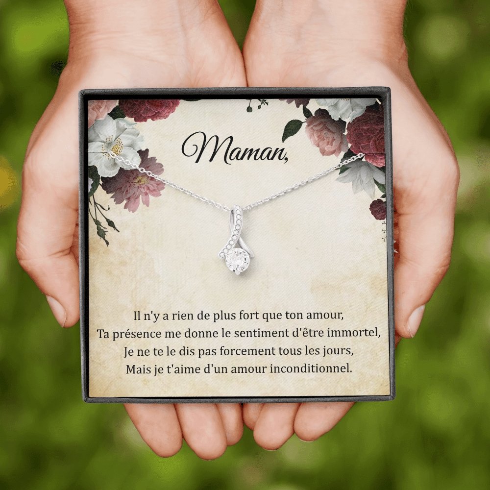 ONEMOM • Collier Maman • Meilleure maman du monde Elixir - Lehnaa