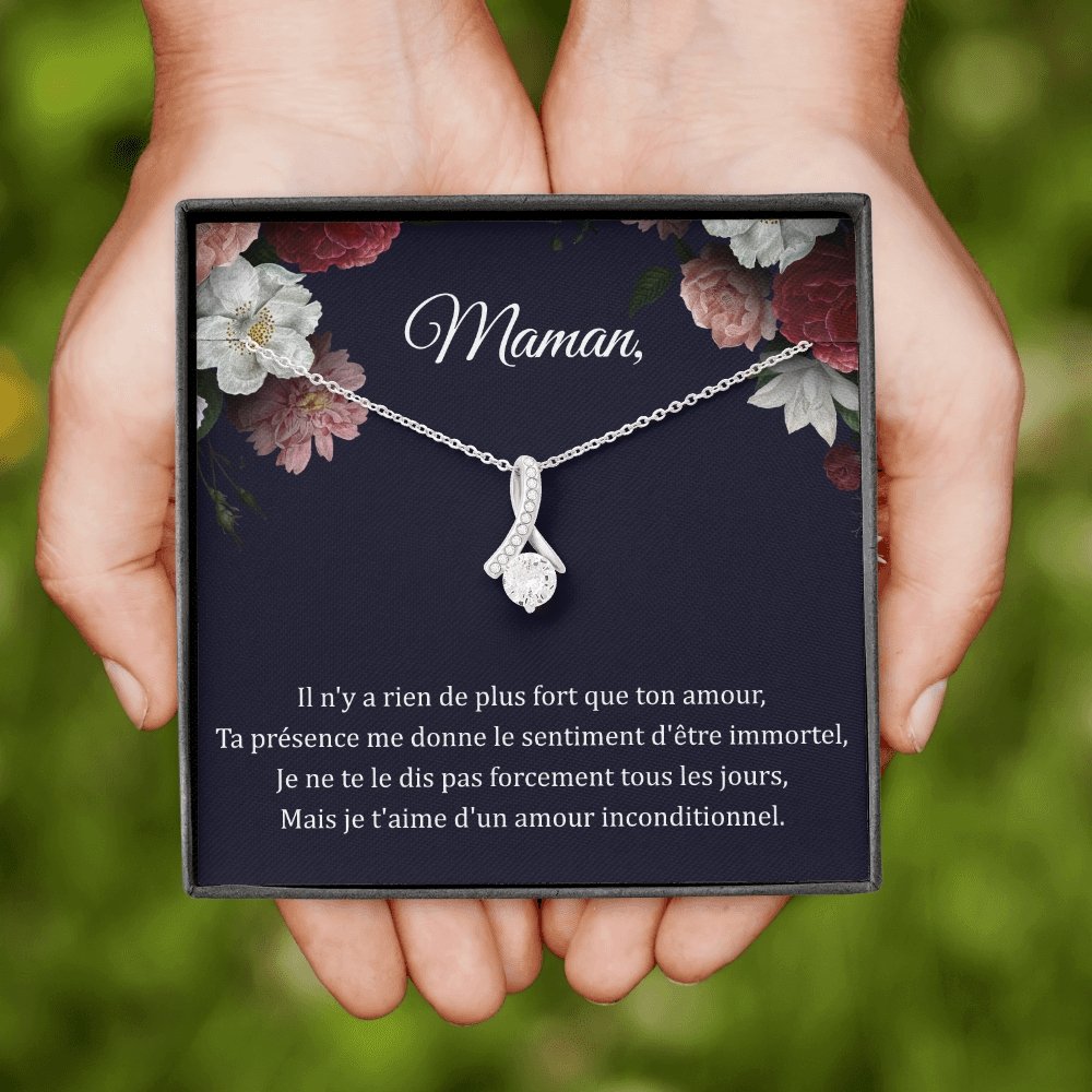 ONEMOM • Collier Maman • Meilleure maman du monde Elixir - Lehnaa