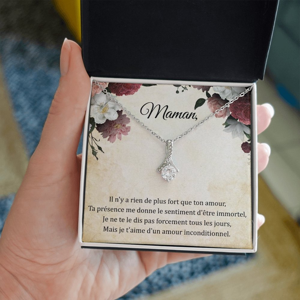 ONEMOM • Collier Maman • Meilleure maman du monde Elixir - Lehnaa