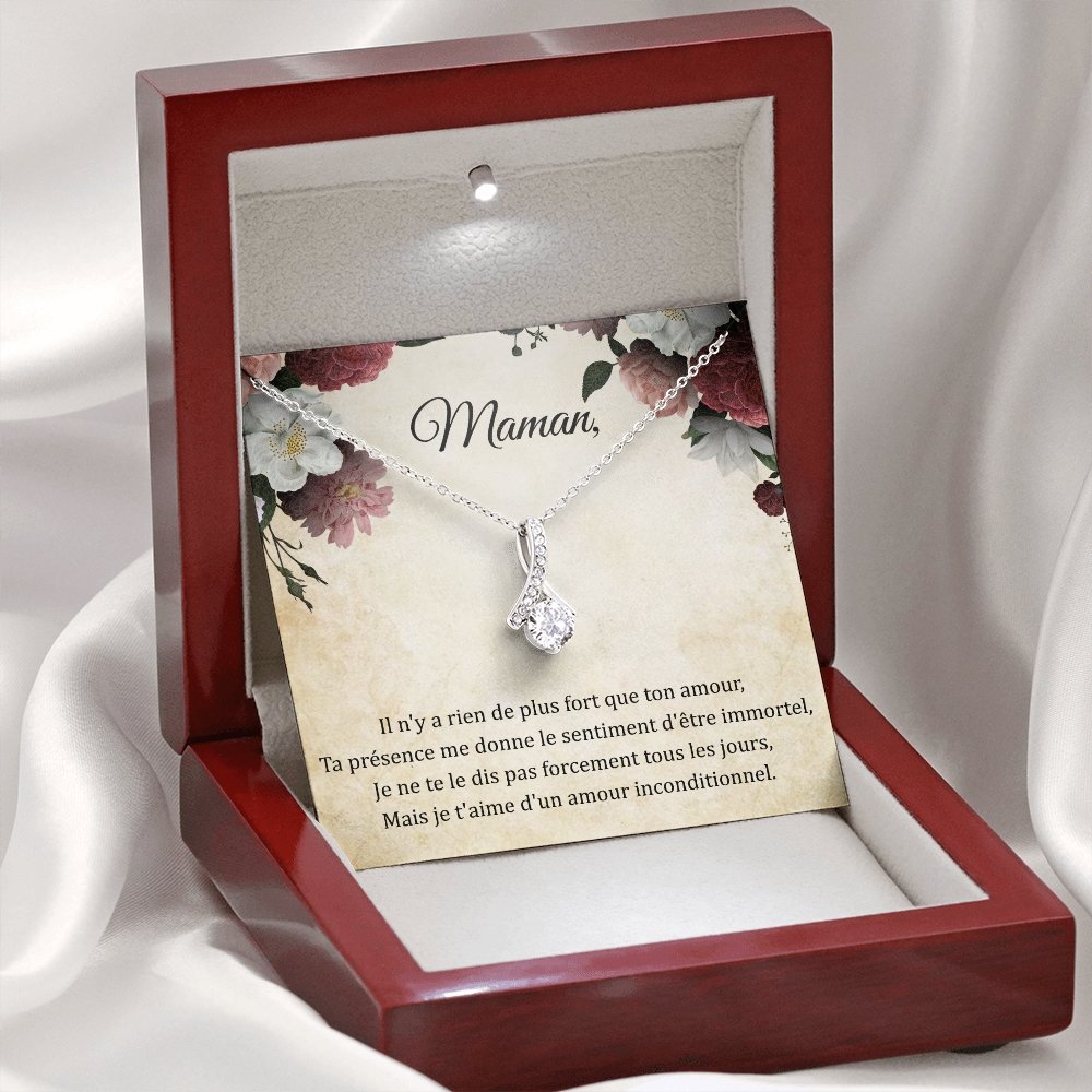 ONEMOM • Collier Maman • Meilleure maman du monde Elixir - Lehnaa