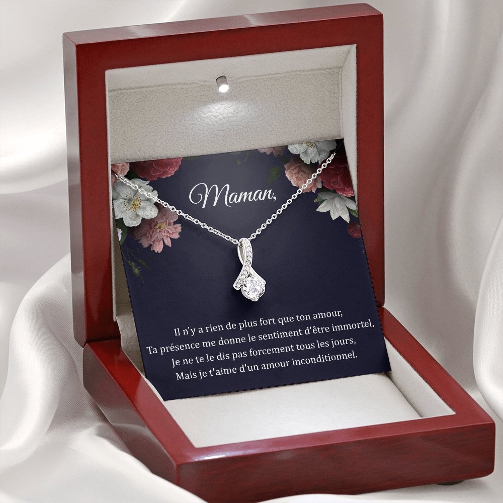 ONEMOM • Collier Maman • Meilleure maman du monde Elixir - Lehnaa