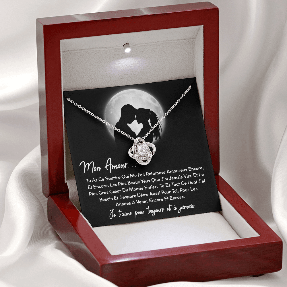 ETERNITY • Collier Déclaration d'amour Noeud d'Amour - Lehnaa