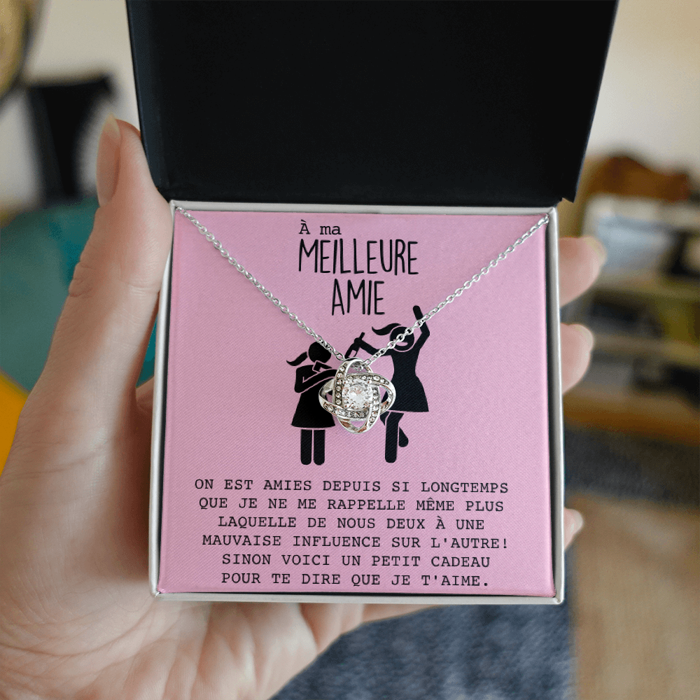 ONELOVE • Collier Meilleures Amies Noeud d'Amour - Lehnaa