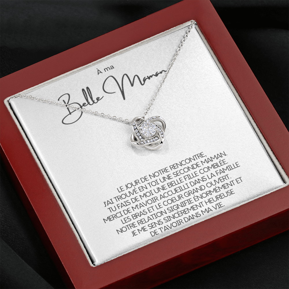 BELMOM • COLLIER BELLE-MÈRE Noeud d'Amour - Lehnaa