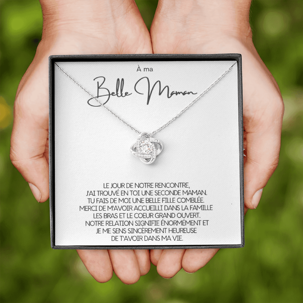 BELMOM • COLLIER BELLE-MÈRE Noeud d'Amour - Lehnaa