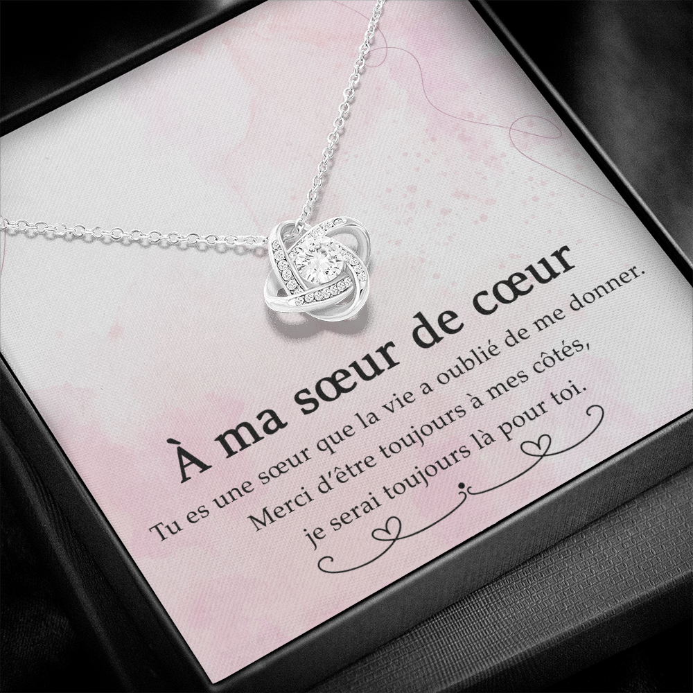 ONELOVE • Collier Meilleures Amies Noeud d'Amour