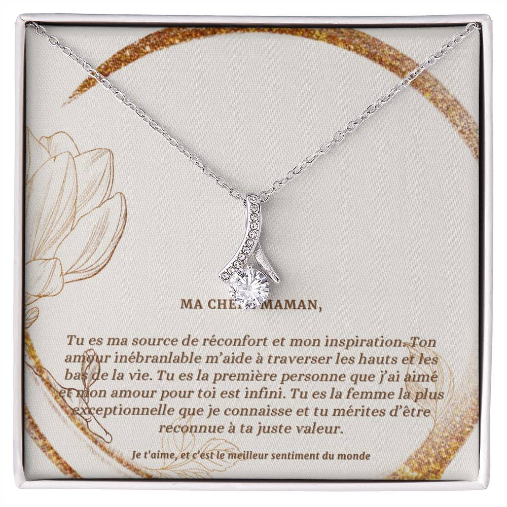 LOVEMAMA • Collier Déclaration Maman Elixir