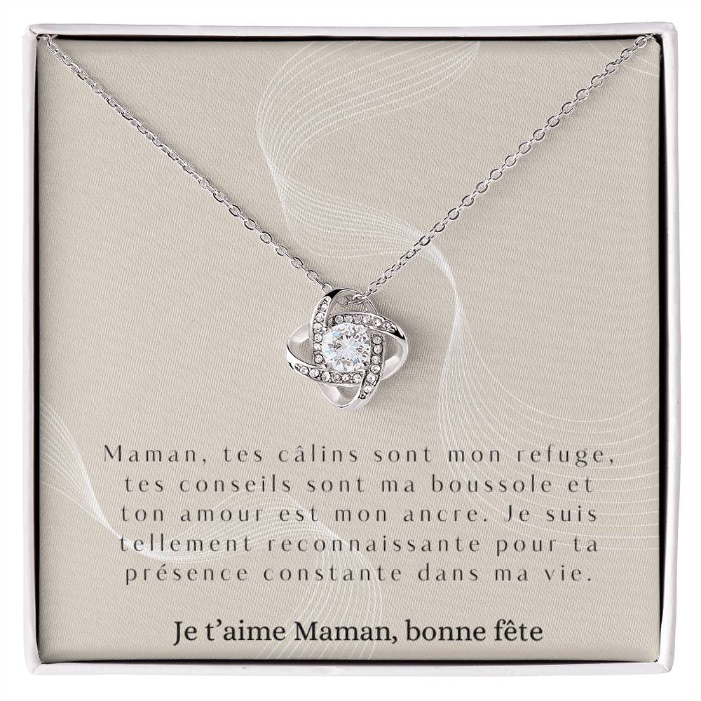 LOVEMAMA • Collier de la fête des mères Noeud d'Amour