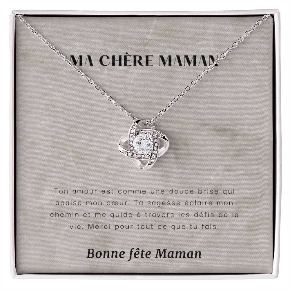 LOVEMAMA • Collier de la fête des mères Noeud d'Amour