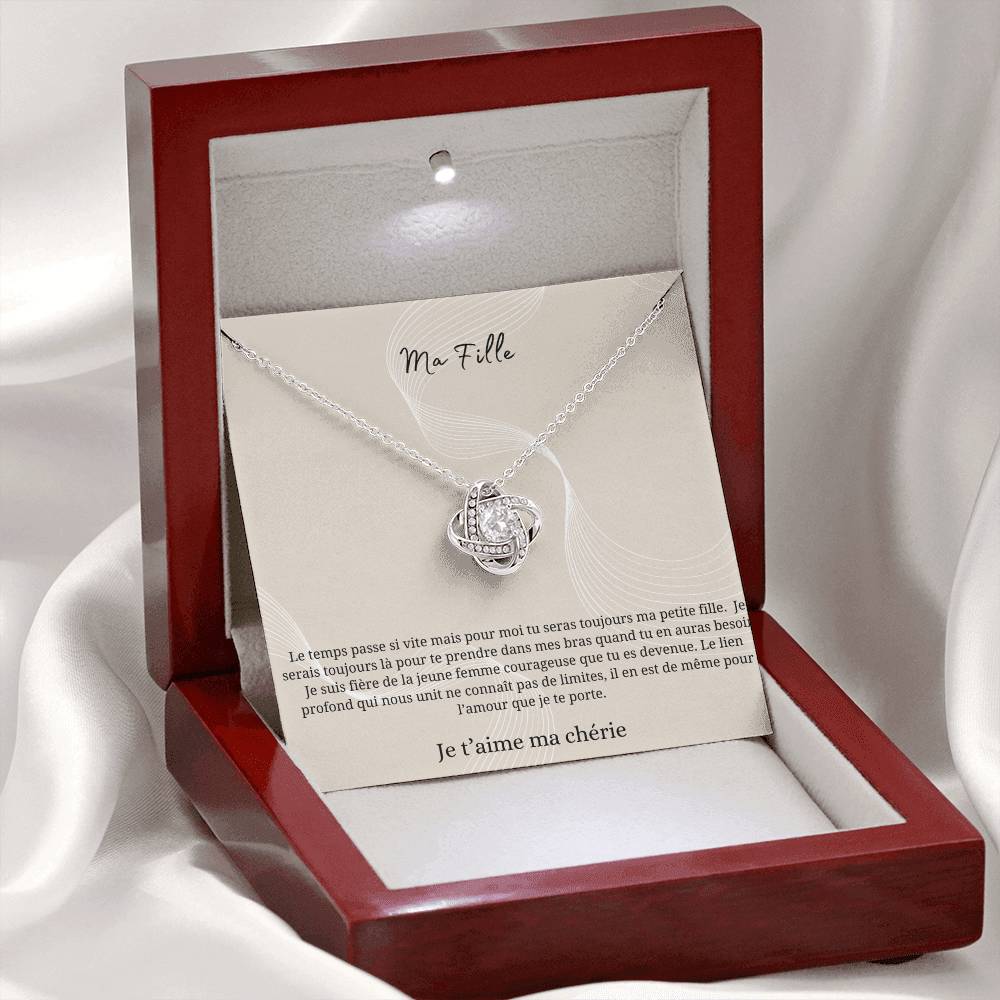 Luna • Collier a mi hija Love Knot