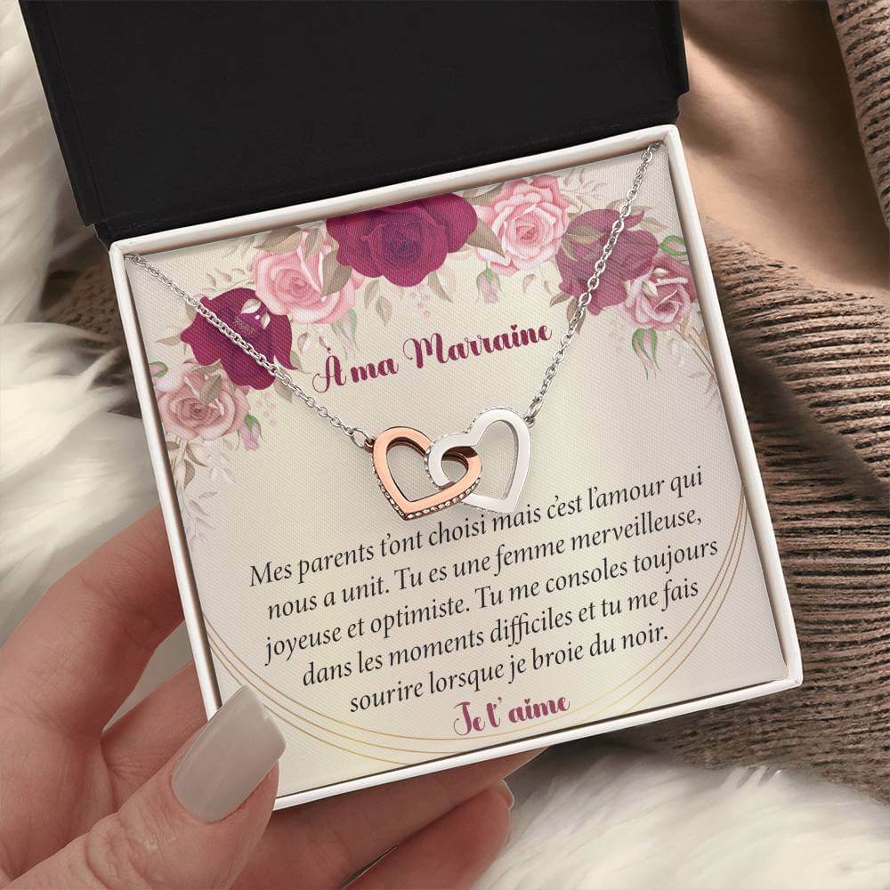 GODMOTHER • Necklace for my Double Heart Godmother