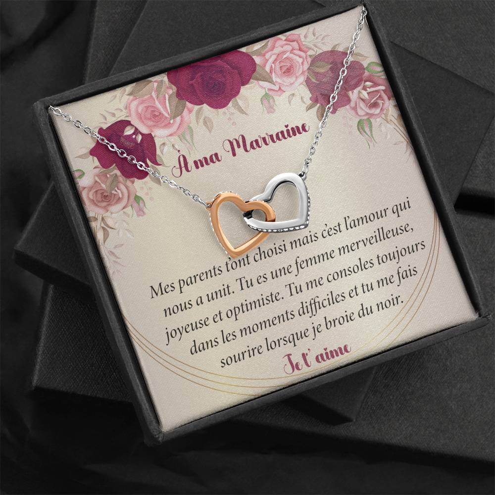 GODMOTHER • Necklace for my Double Heart Godmother