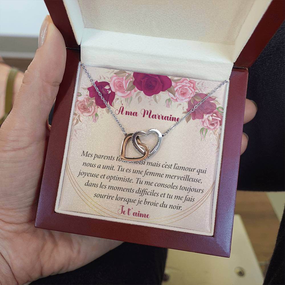 GODMOTHER • Necklace for my Double Heart Godmother