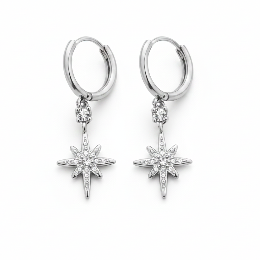Boucles d'Oreilles Stella • Éclat intemporel