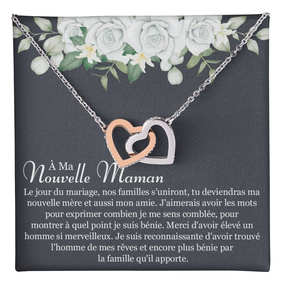 BELMOM • COLLIER BELLE-MÈRE DOUBLE COEUR